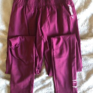 Gymshark beet leggings Size Small worn once